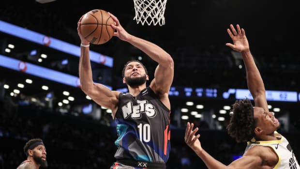 Brooklyn Nets guard Ben Simmons (10)